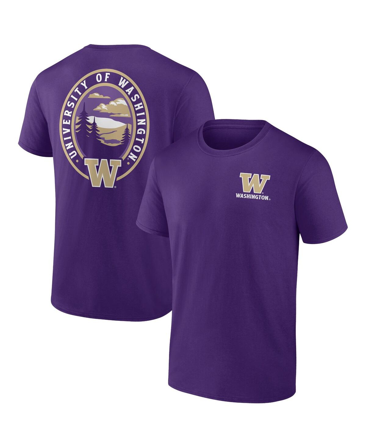 Fanatics Men's  Purple Washington Huskies Staycation T-shirt