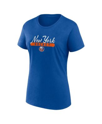 Women's Royal, Orange New York Islanders Two-Pack Fan T-shirt Set