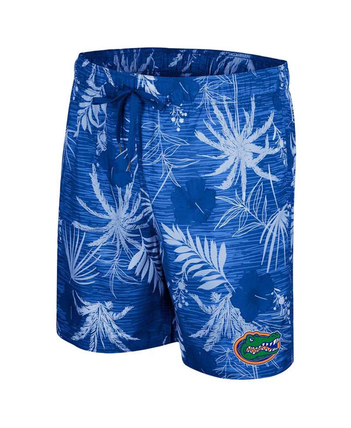Shop Colosseum Men's  Royal Florida Gators What Else Is New Swim Shorts