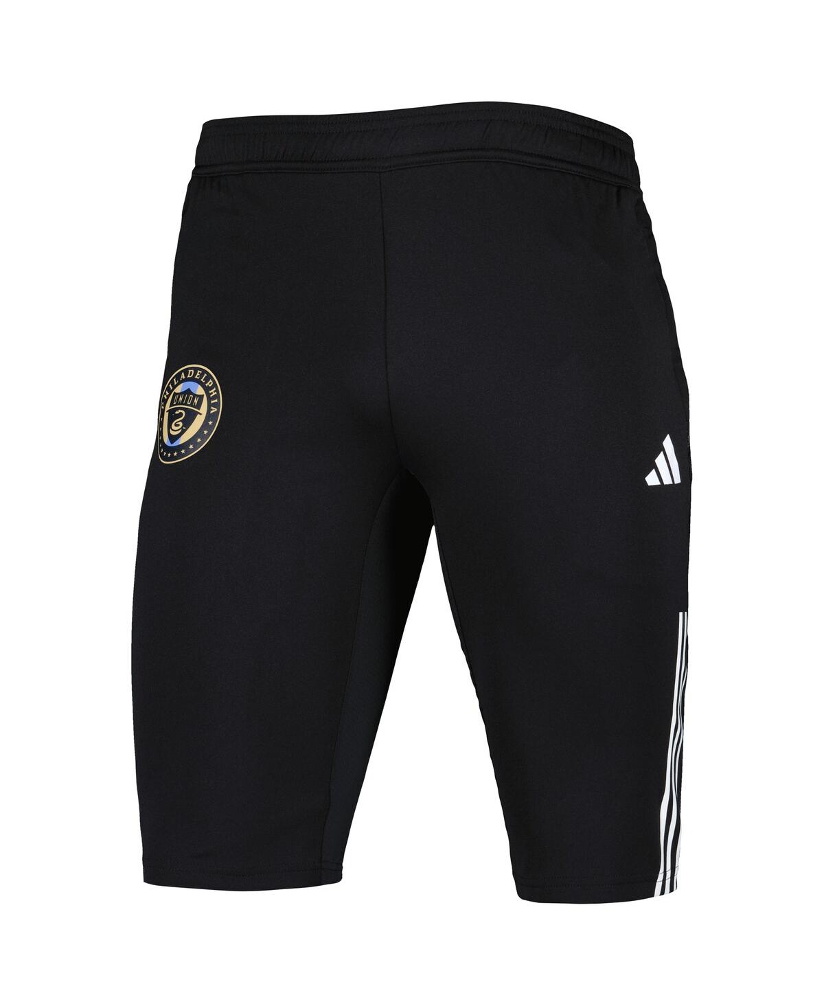 Men's adidasPhiladelphia Union 2023 On-Field Training Aeroready Half Pants - Black