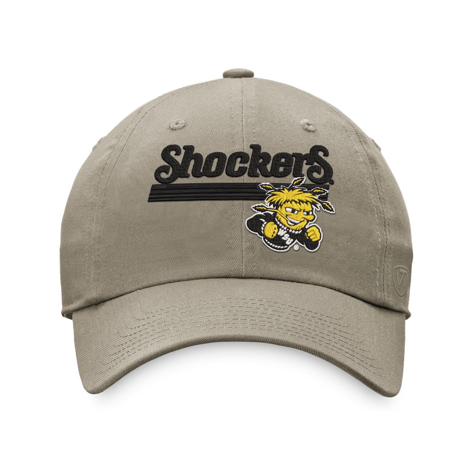 Men's Khaki Wichita State Shockers Slice Adjustable Hat