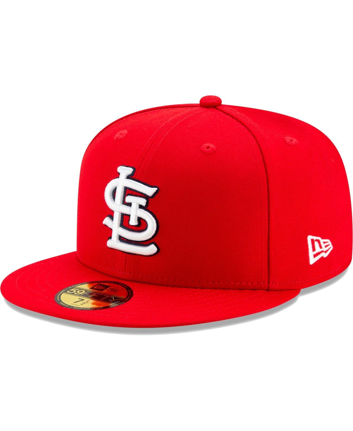 Men's New EraSt. Louis Cardinals On-Field 2023 World Tour London Series 59FIFTY Fitted Hat - Red