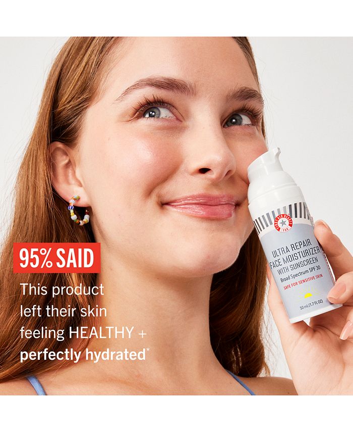 First Aid Beauty Ultra Repair Face Moisturizer With Sunscreen SPF 30, 1.7 oz. Macy's
