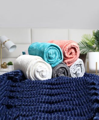 Cut Plush Lightweight Super Soft Fuzzy Luxury Bed Blanket, Queen