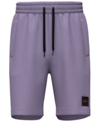 Hugo Boss - Men's Diz222 Regular-Fit Logo Patch Drawstring Shorts