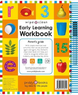 Wipe Clean- Early Learning Workbook by Roger Priddy