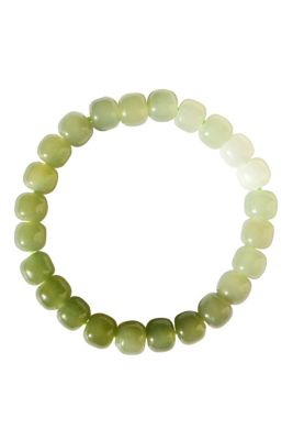 seree Ombre — Beaded jade bracelet - Green