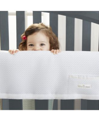 Breathable Mesh Crib RailGuard Teething Cover, 51" Long Panel
