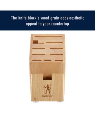 HENCKELS International 11-slot Hardwood Knife Block