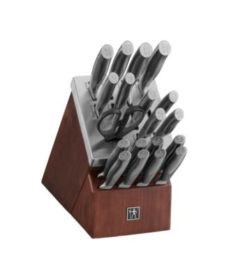 HENCKELS International Graphite 20-Pc. Self-Sharpening Cutlery Set 