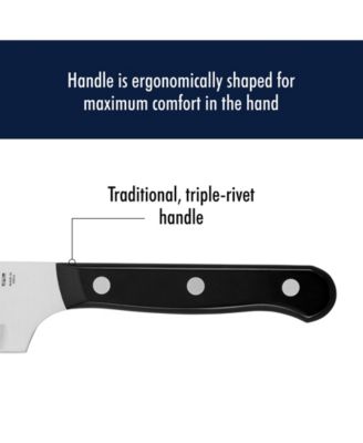 HENCKELS Solution 5" Hollow Edge Santoku Knife