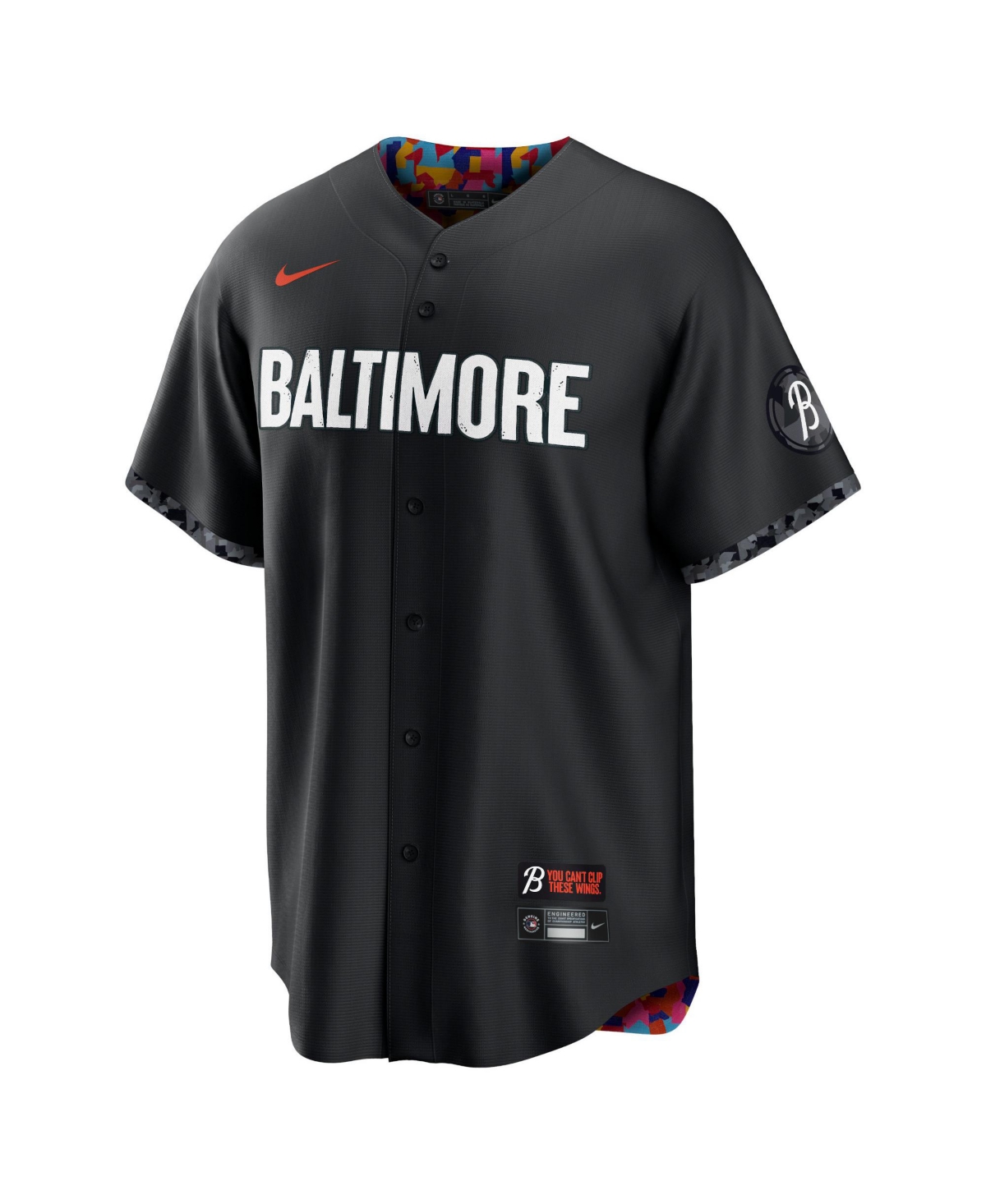 Men's NikeBaltimore Orioles 2023 City Connect Replica Jersey - Black