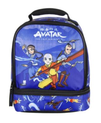 Nickelodeon Character Aang Katara Sokka Zuko Cartoon Dual Compartment Lunch Box Bag