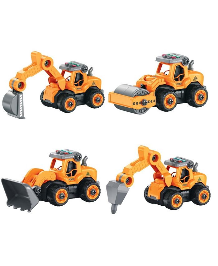 USA Toyz Lil Builders RC Truck Building Toys for Kids 4 in 1 Macy's