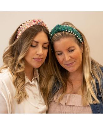 Women's It Girl Pearl Headband - Teal