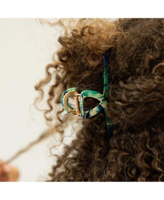 Looped Claw Clip - Teal