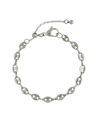 Rebl Jewelry Georgena Coffee Bean Bracelet - Silver 42$