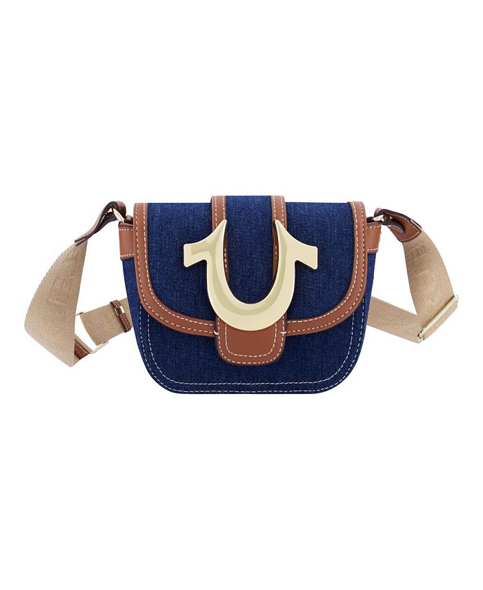 Denim crossbody hotsell bag