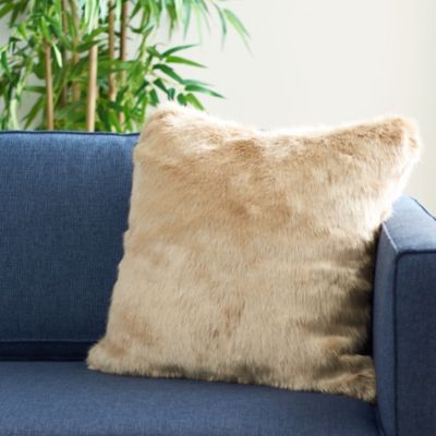 Adanna Fur 20" x 20" Pillow