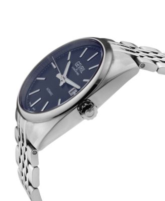 Men's Five Points Swiss Automatic Silver-Tone Stainless Steel Watch 40mm