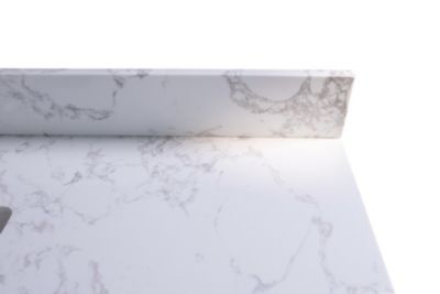 37 Inch Bathroom Vanity Top Stone Carrara New Style Tops With Rectangle Undermount Cera