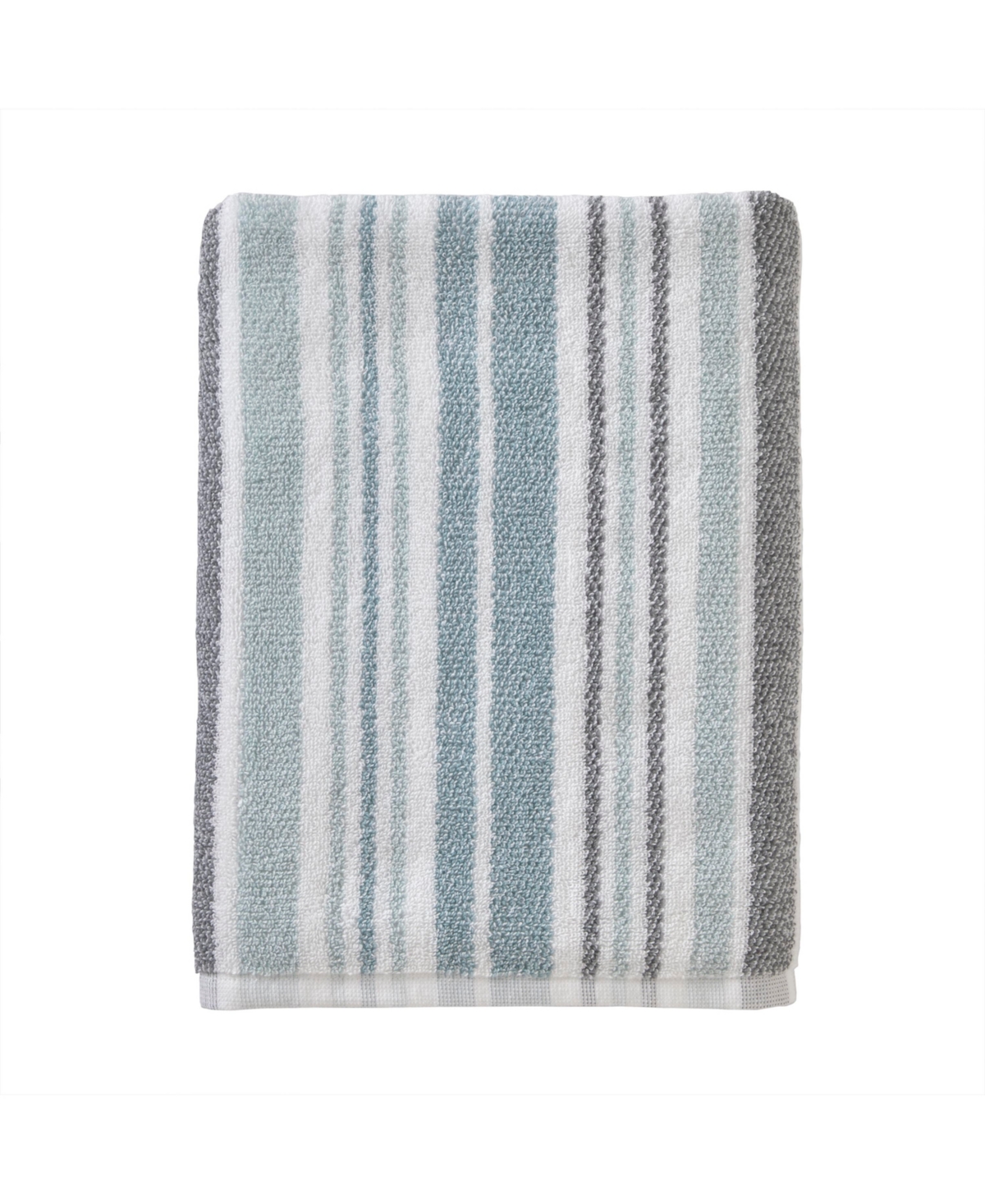 Skl Home Farmhouse Stripe Cotton Bath Towel, 54" X 28" In Multi