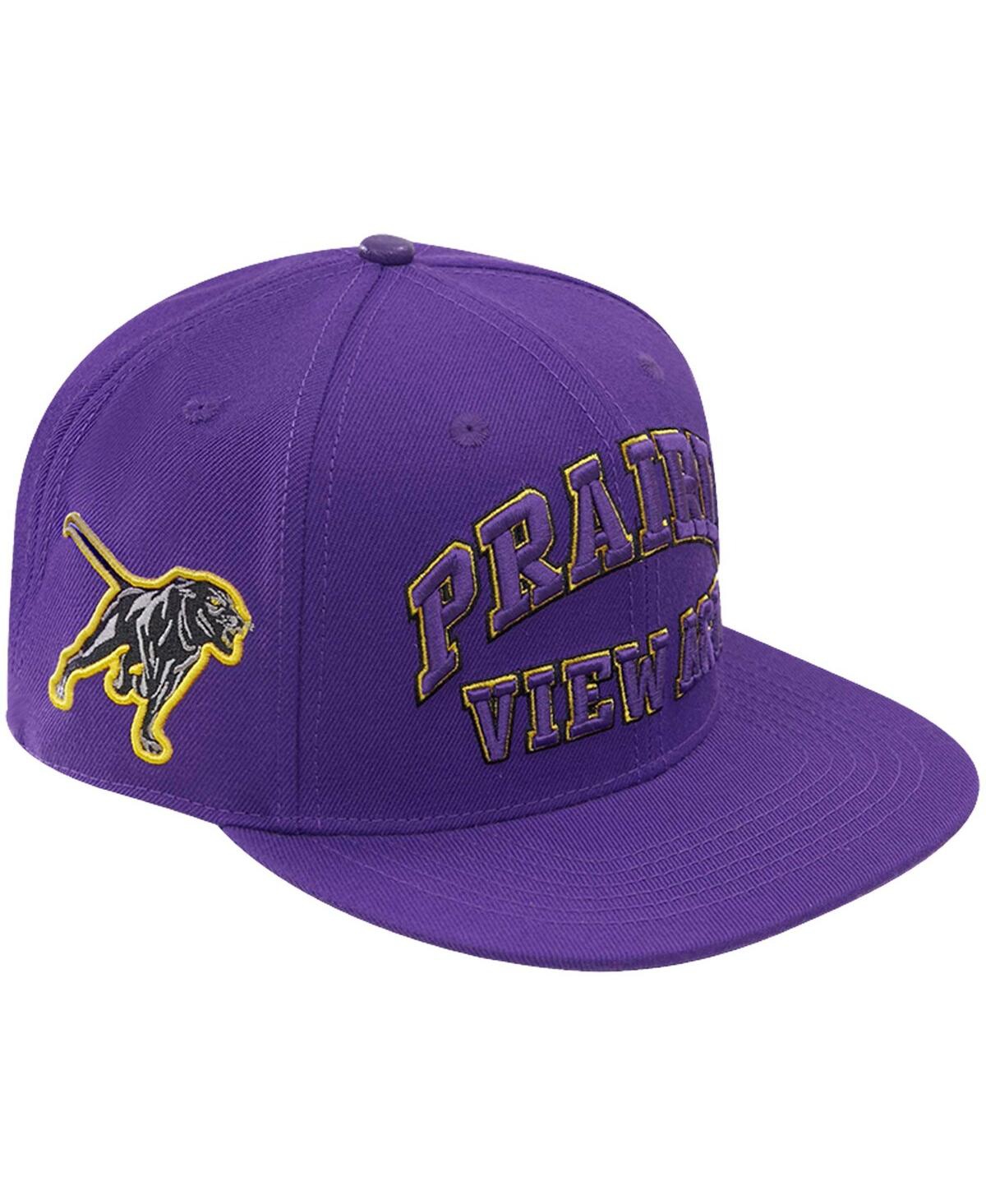 Shop Pro Standard Men's  Purple Prairie View A&m Panthers Evergreen Prairie View Snapback Hat