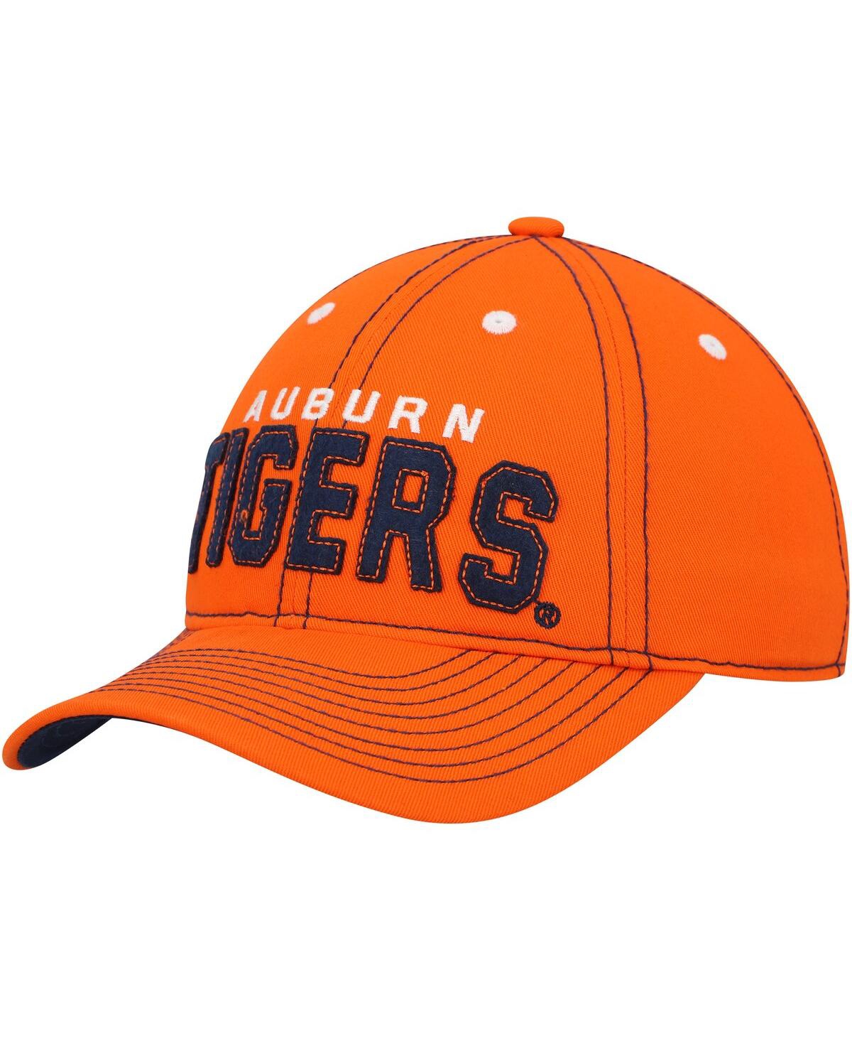 Outerstuff Kids' Big Boys And Girls Orange Auburn Tigers Old School Slouch Adjustable Hat