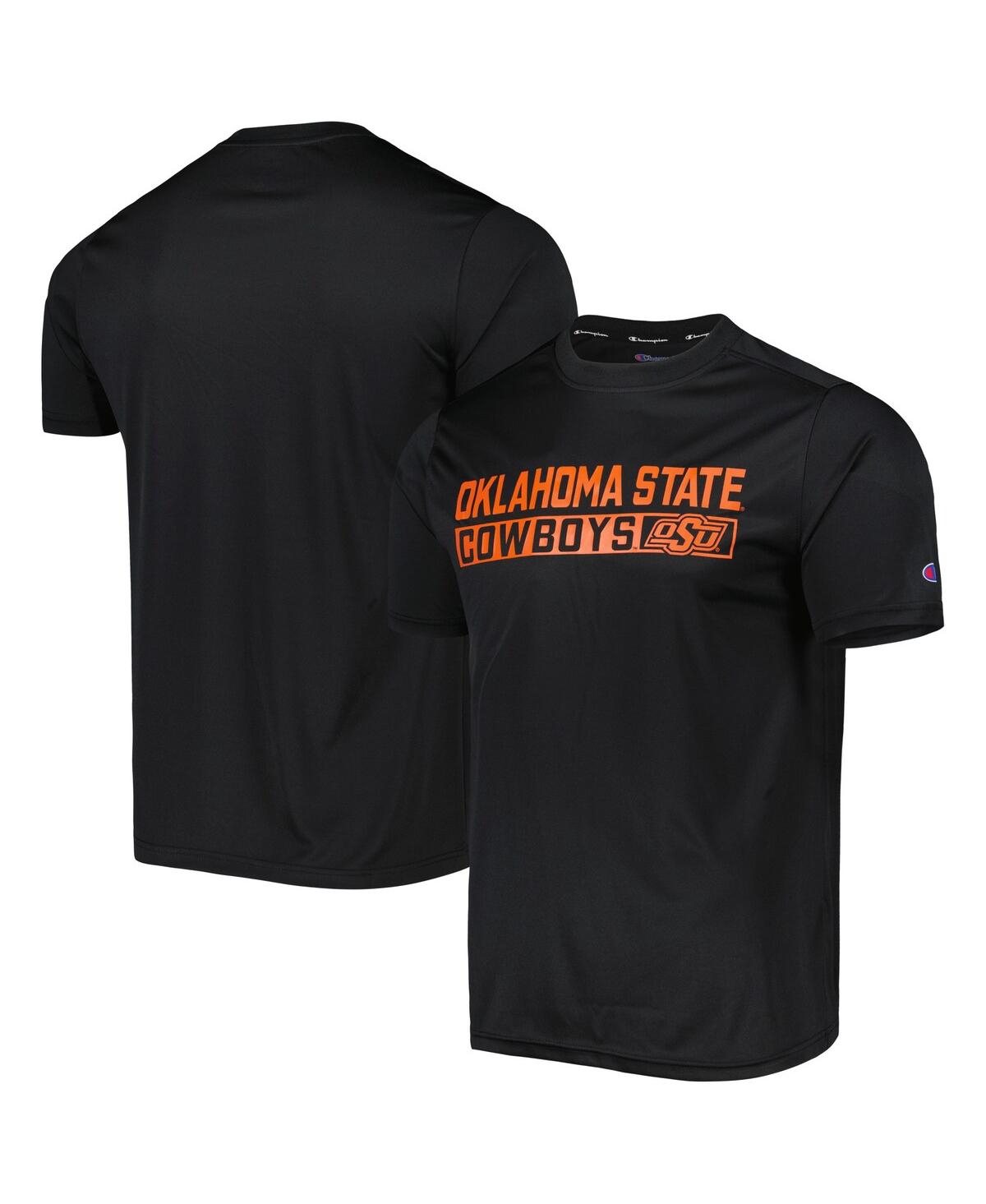 Champion Men's  Black Oklahoma State Cowboys Impact Knockout T-shirt