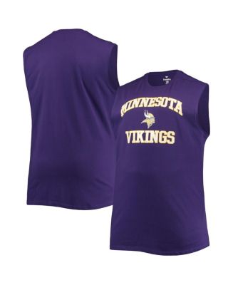 Profile Men's Purple Minnesota Vikings Big and Tall Muscle Tank Top - Macy's