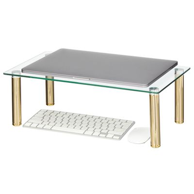 Large Flat Platform Riser Shelf for Laptop Computer or TV