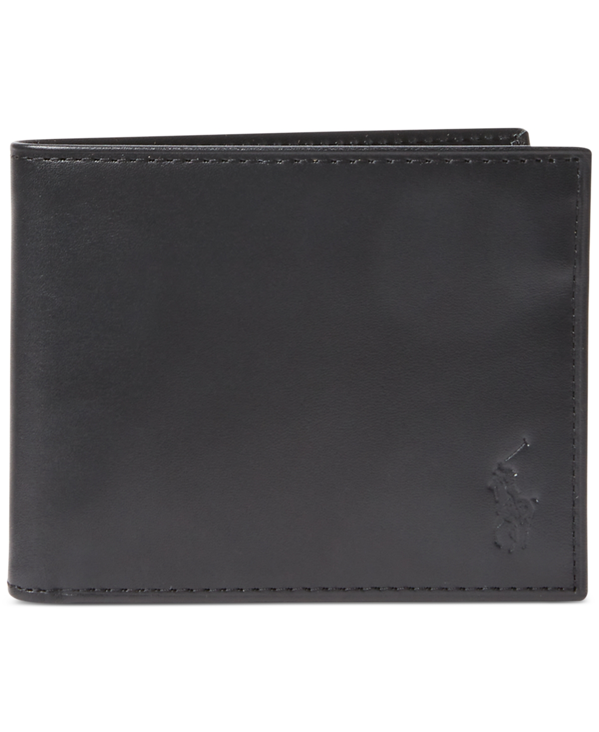 Men's Burnished Leather Passcase - Brown