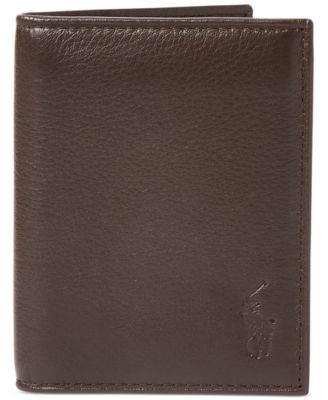 Men's Pebbled Leather Billfold