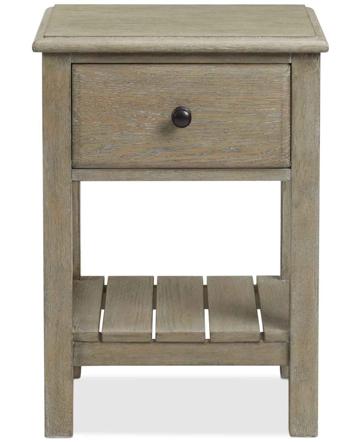 Furniture Parker Natural 1-drawer Small Nightstand In Sm -drwr