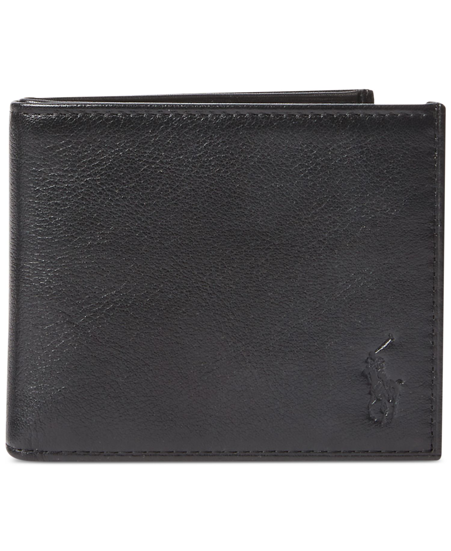 Men's Pebbled Leather Billfold