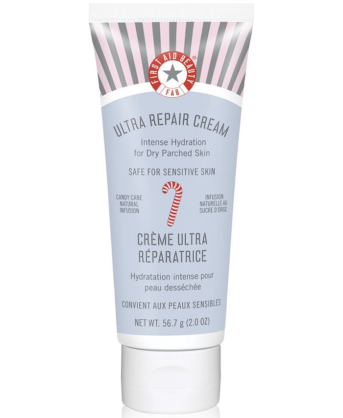 First Aid Beauty LimitedEdition Candy Cane Ultra Repair Cream, 2 oz