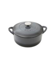 The Cellar Enameled Cast Iron 8-Qt. Round Dutch Oven, Created for Macy's -  Navy - Yahoo Shopping