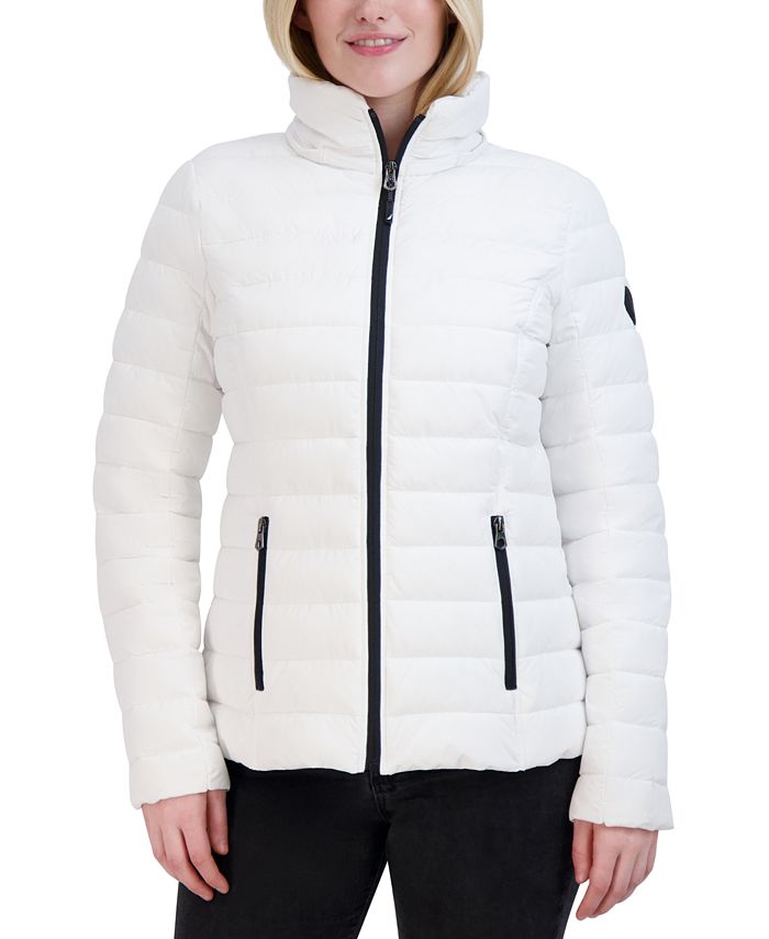 Nautica Women's Water-Resistant Puffer Jacket : : Clothing, Shoes  & Accessories