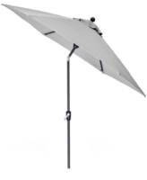 Closeout! Vintage Outdoor 9' Umbrella, Created for Macy's - Outdura Remy Graphite