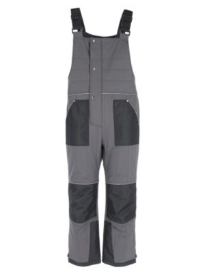 Men's ChillShield Insulated Bib Overalls - Lightweight, Water-Repellent, Durable Workwear for Cold Weather