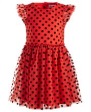 Macys girls new arrivals red dress