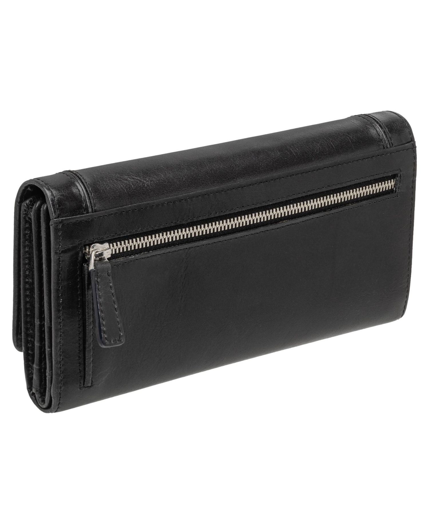 South Beach RFID Secure Quadruple Fold Wallet