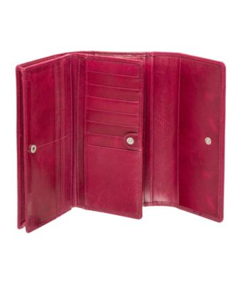 South Beach RFID Secure Quadruple Fold Wallet