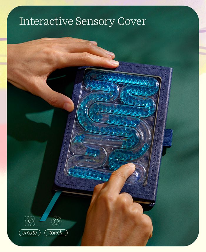 Lifelines "Find Your Path" Sensory Journal with Tactile Cover and