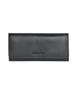 Ladies Slim Leather Clutch Wallet