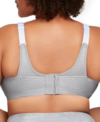 Women's Full Figure Plus Size Adjustable Wirefree Sports Bra 1166