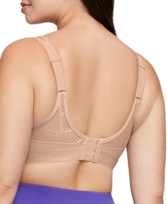 Full Figure Plus Size No-Sweat Mesh Sports Wirefree Bra 1068