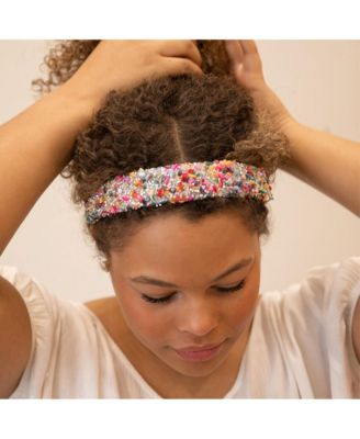 Women's All That Glitters Headband - Multi + Silver