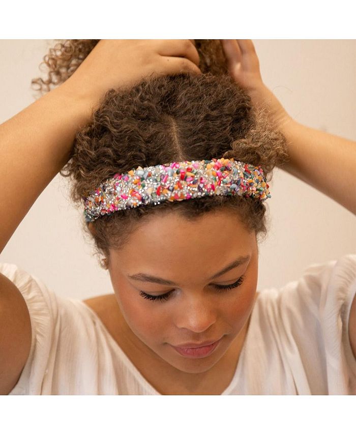Headbands of Hope Women's All That Glitters Headband Multi + Silver