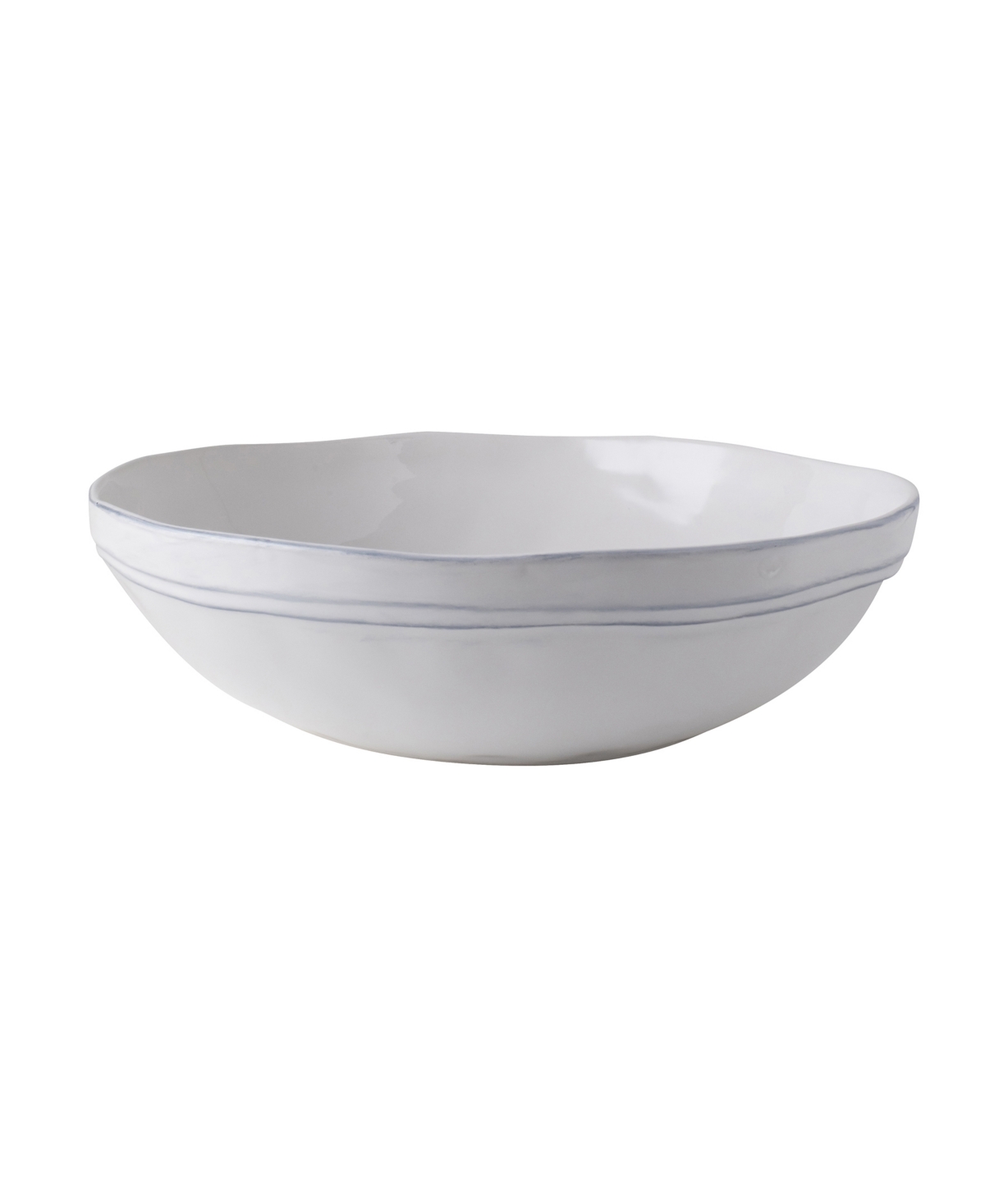 Artisan bowl 26 cm - White